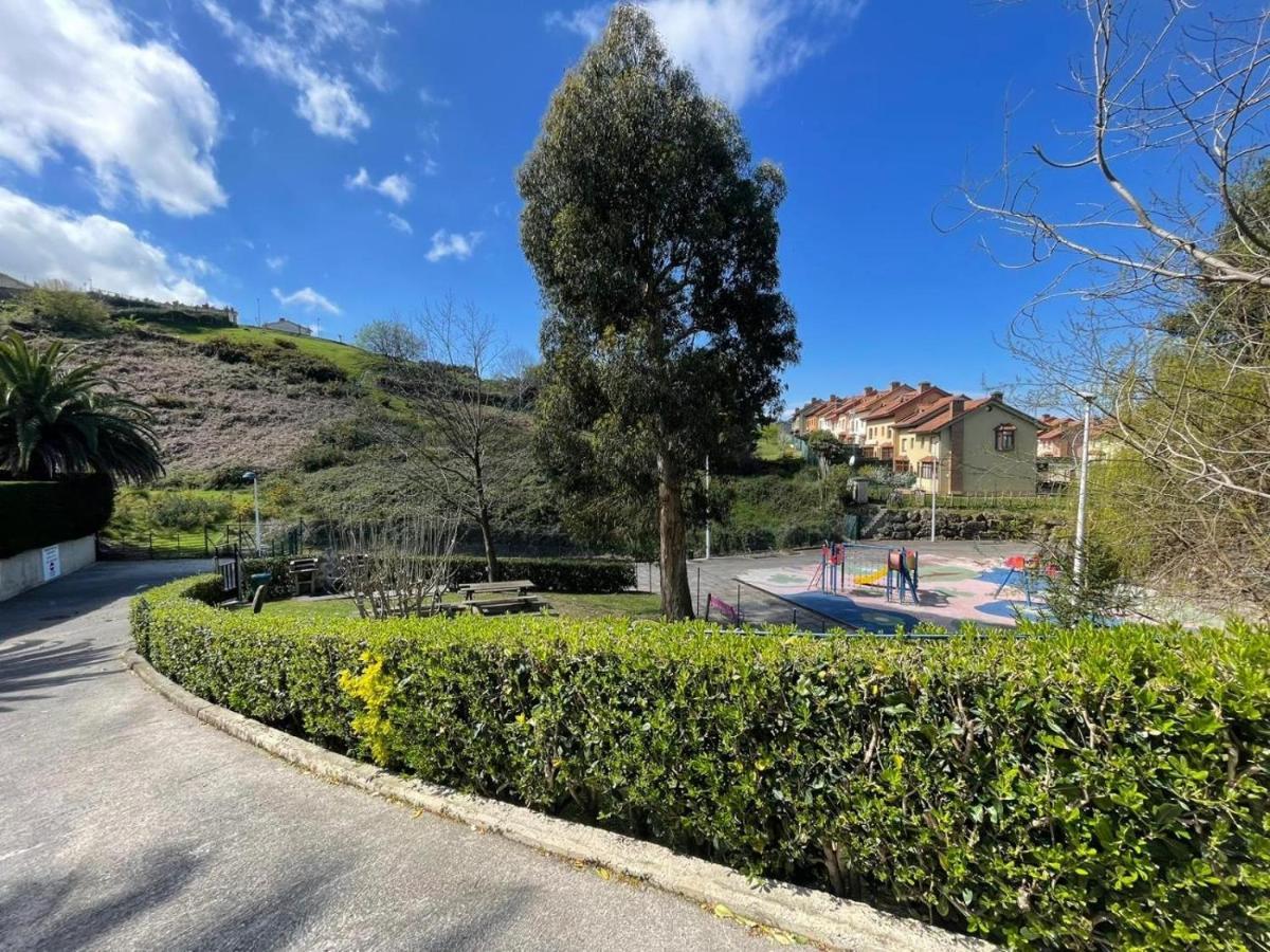 Ferienwohnung Piscina Comunitaria Y Parking En Mogro Exterior foto